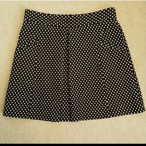 Topshop polka dot skirt sz 6